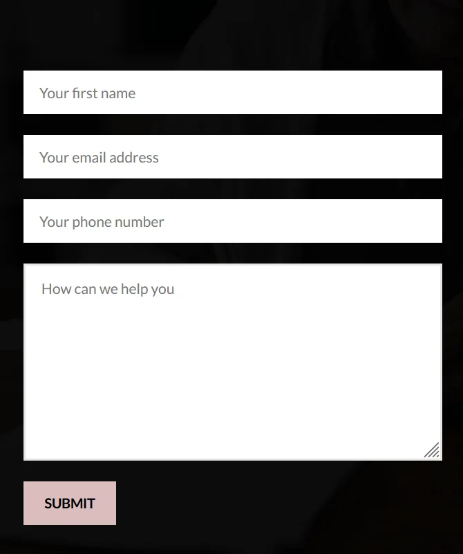 Contact Form